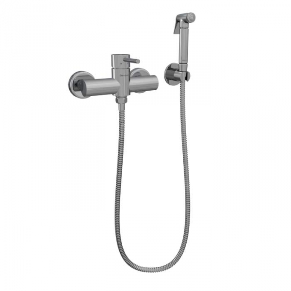Настенный смеситель с гигиеническим душем BENNBERG CHROME 170H13