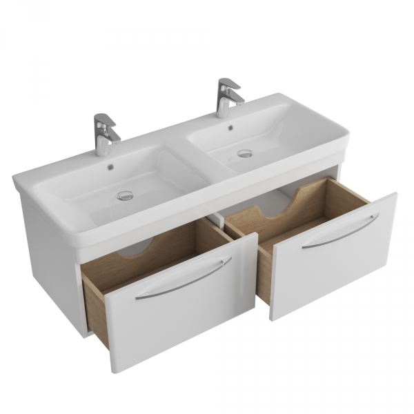 Тумба под раковину Owl 1975 Skansen, 120 см, 2 ящика OW050300