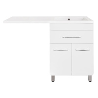 Тумба под стиральную машину напольная Style Line ВаЛеРо ЛС-00000578 белый