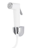 Гигиенический набор KAISER, шланг ПВХ пружина до 2м белый, в коробке Гигиенический набор KAISER, шланг ПВХ пружина до 2м белый, в коробке