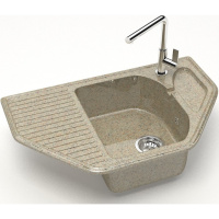 Кухонная мойка Marrbaxx Рики Z22 Z022Q005 песочный