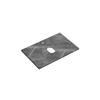 Столешница для ванной комнаты SANCOS 700х460, цвет black sky,  TT70A1X