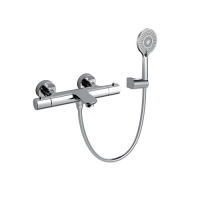 Смеситель для ванны с термостатом Raiber Graceful RP-008 хром