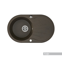 Кухонная мойка Aquaton Паола 1A714032PA280 кофе