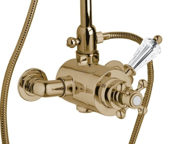 Смеситель с термостатом Cezares Vintage VINTAGE-D-T-02-Sw