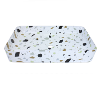 Накладная раковина (60,5х35) Bronze de Luxe Терраццо,  1061TR