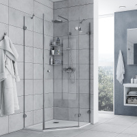 Душевой уголок (100х100)Aquaton Lax FES R 1AX024SSXX000