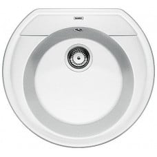 Мойка кухонная Blanco RONDOVAL 45 SILGRANIT PuraDur (белый), 515671