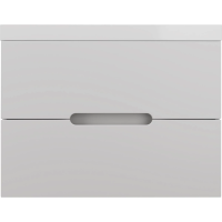 Тумба подвесная без раковины 80 см Style Line Матис ЛС-00002446 белый матовый