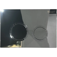 Кнопка смыва Veconi FLUSH FLV11-C хром глянец кайма - хром глянец