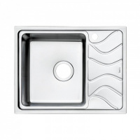 Кухонная мойка, нержавеющая сталь iddis Reeva REE61SLi77, сталь