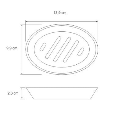 Мыльница WasserKRAFT Ruwer K-6729