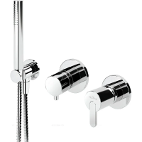 Встраиваемый смеситель для ванны и душа CEZARES LEAF-VDIM3-D-L-01