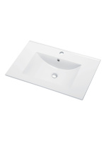 Раковина встраиваемая сверху (61,5х46,5) Agger ASF11600 белый глянец
