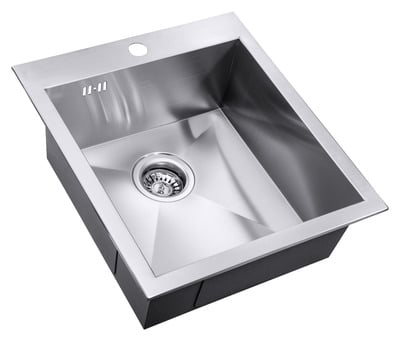 Мойка кухонная ZORG Steel Hammer SH X 4551