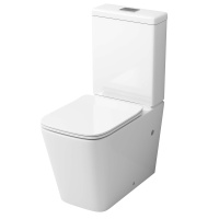 Унитаз напольный безободковый Grossman  GR-4445S с сиденьем микролифт