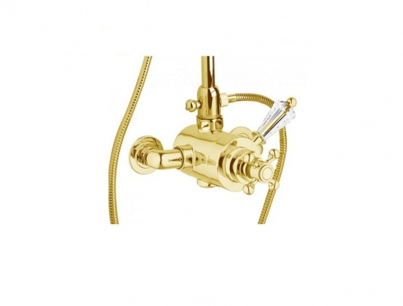 Смеситель с термостатом Cezares Vintage VINTAGE-D-T-03/24-Sw