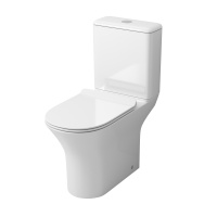 Унитаз напольный безободковый Grossman  GR-4443S с сиденьем микролифт