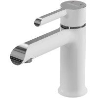 Смеситель для раковины Grossman Alba 510.K35.06.100/000 хром с белым