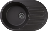 Кухонная мойка GranFest Quartz 18, 18 черный