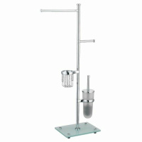 Туалетный ершик комбинированный напольный WasserKRAFT K-1248