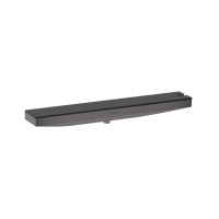 Подключение для душевого шланга с держателем Hansgrohe Rainfinity Porter 500 26858340 шлифованный черный хром
