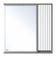 Зеркальный шкаф (78х80) Brevita Balaton 80 правый  BAL-04080-01-01П