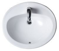 Раковина встраиваемая сверху (55,5х43) beWash Balaton 90561101