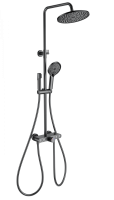 Душевая система с термостатом WONZON & WOGHAND MUSE Selesta, темный графит WW-B4113-BGG Душевая система с термостатом WONZON & WOGHAND MUSE Selesta, темный графит WW-B4113-BGG