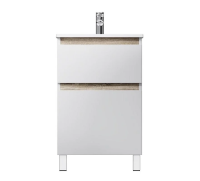 Тумба без раковины 60 см Am.Pm Sense M85AFSX06021WG белый глянец