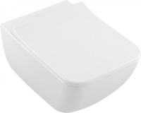 Унитаз подвесной со скрытом ободом Villeroy & Boch Venticello Plus 4611R0R1P альпийский белый