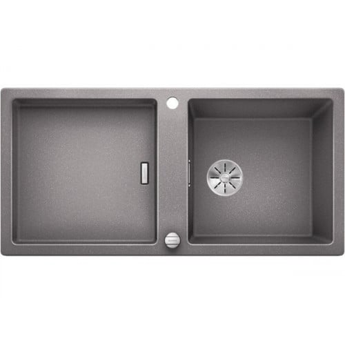 Мойка кухонная Blanco Adon XL 6 S Silgranit PuraDur (алюметаллик), 523606