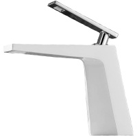 Смеситель для раковины белый/хром Bronze de Luxe Quadro A919WC