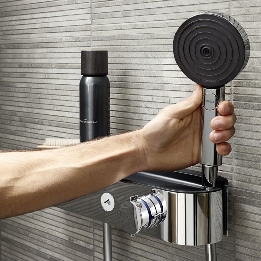 Термостат для душа с душевым гарнитуром hansgrohe ShowerTablet Select 400 Pulsify S 24270000 хром