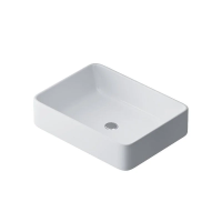 Раковина накладная (50х37) Am.Pm Func M8FWCC10500WG белый
