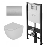 Комплект унитаза с инсталляцией D&K Matrix DS1391604