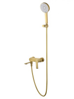 Смеситель для ванны с душем WONZON & WOGHAND BRILLIANT, брашированное золото WW-88037079-BG