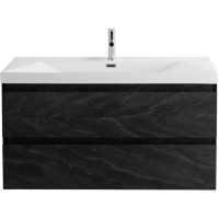 Тумба под раковину Cezares MOLVENO-100-2C-SO-ANTR Antracite