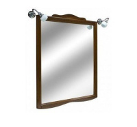 Зеркало в деревянной раме Kerasan Retro 734540 цвет noce орех