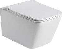 Унитаз подвесной безободковый SantiLine SL-5007MW