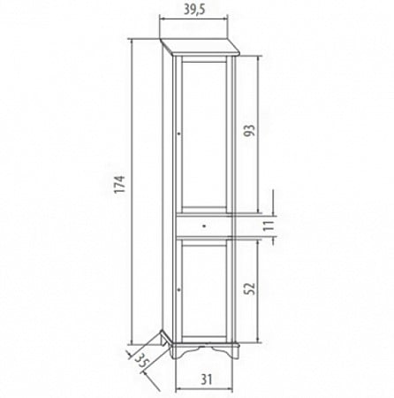 Колонна Eban Maria FKMMR---DB*3 new