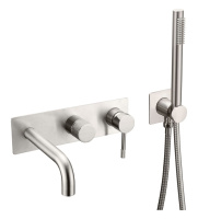 Смеситель для ванны Boheme Uno 464-3-NB