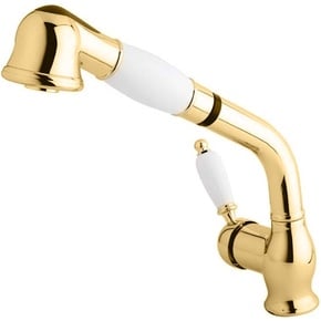 Смеситель для кухни с выдвижным душем Cezares Elite ELITE-LLDM-03/24-Bi