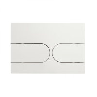 Кнопка смыва для инсталляции механическая WONZON & WOGHAND, белый матовый WW-IB233-MW