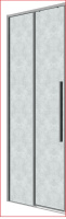 Душевая дверь (120х195) Grossman Galaxy 1/2.K33.01.12.10.02, раздвижная