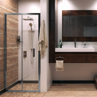 Душевая дверь (100х200) WasserKRAFT Weser 78F12