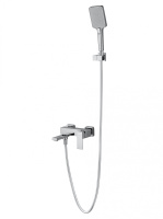 Смеситель для ванны с душем WONZON & WOGHAND CUBE, хром WW-88639016-CR Смеситель для ванны с душем WONZON & WOGHAND CUBE, хром WW-88639016-CR