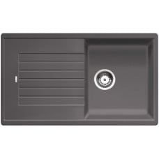 Мойка кухонная Blanco Zia 5S Silgranit PuraDur (темная скала), 520512