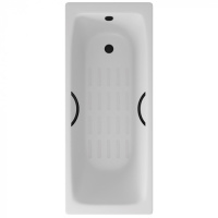Ванна чугунная (170х75) Delice Biove DLR220509RB-AS с отверстиями под ручки Ванна чугунная (170х75) Delice Biove DLR220509RB-AS с отверстиями под ручки