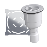 Сифон для поддона 90 мм RGW S-020 502402000-01